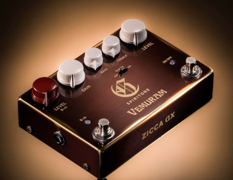 Vemuram Spiritone, un pedal de overdrive dual diseñado en